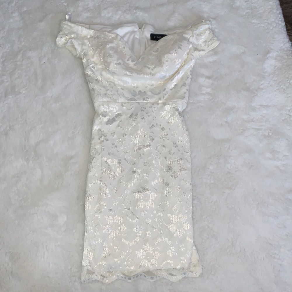 3/$25 Cream lace dress